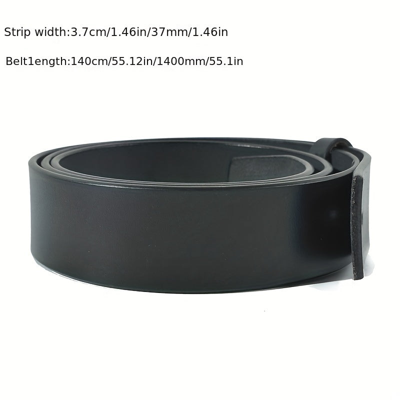 Men's Leather Denim Pin Buckle Belt Casual Vintage