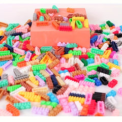 DIY Small Particle Building Blocks Educational Toy Stacking Blocks