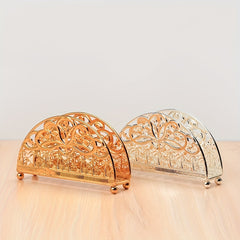 Iron Napkin Holder Classic Arc Series Paper Towel Clip Metal Vertical