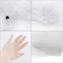 Plant Protection Garden Netting Insect Bird Barrier Mesh with Drawstring