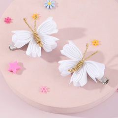 2PCS Butterfly Hair Clips for Girls Spring Summer Style