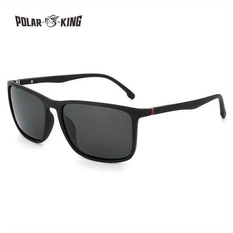 Men's Vintage Polarized Square Sunglasses UV Protection