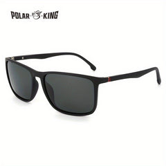 Men's Vintage Polarized Square Sunglasses UV Protection