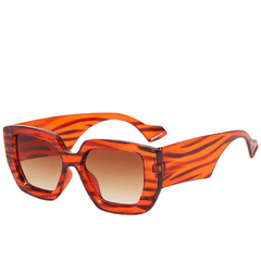 Y2K Square Sunglasses HipHop Beach Party UV400
