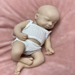 33cm Silicone Reborn Baby Doll Waterproof Unpainted Boy/Girl