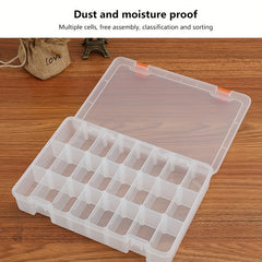 Transparent Plastic Tool Box Part Classification and Organization Box