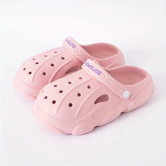 Women's Solid Clogs Casual Beach Shoes Soft Sole Breathable