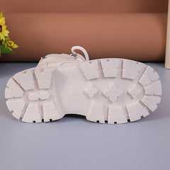 Girls' Warm Fleece Boots with Zipper for Autumn/Winter