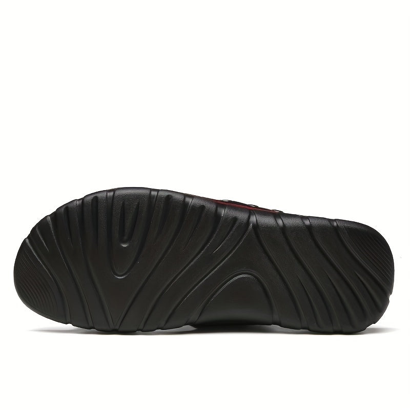 Men's Slide Sandals Non Slip Open Toe Outdoor Beach Shoes