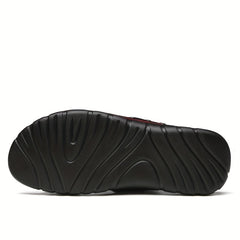 Men's Slide Sandals Non Slip Open Toe Outdoor Beach Shoes