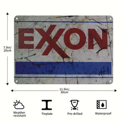 Shell Gasoline Tin Sign for Home Garage Bar Man Cave
