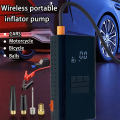 Portable 4-in-1 Air Compressor Pump 150PSI with Digital Screen