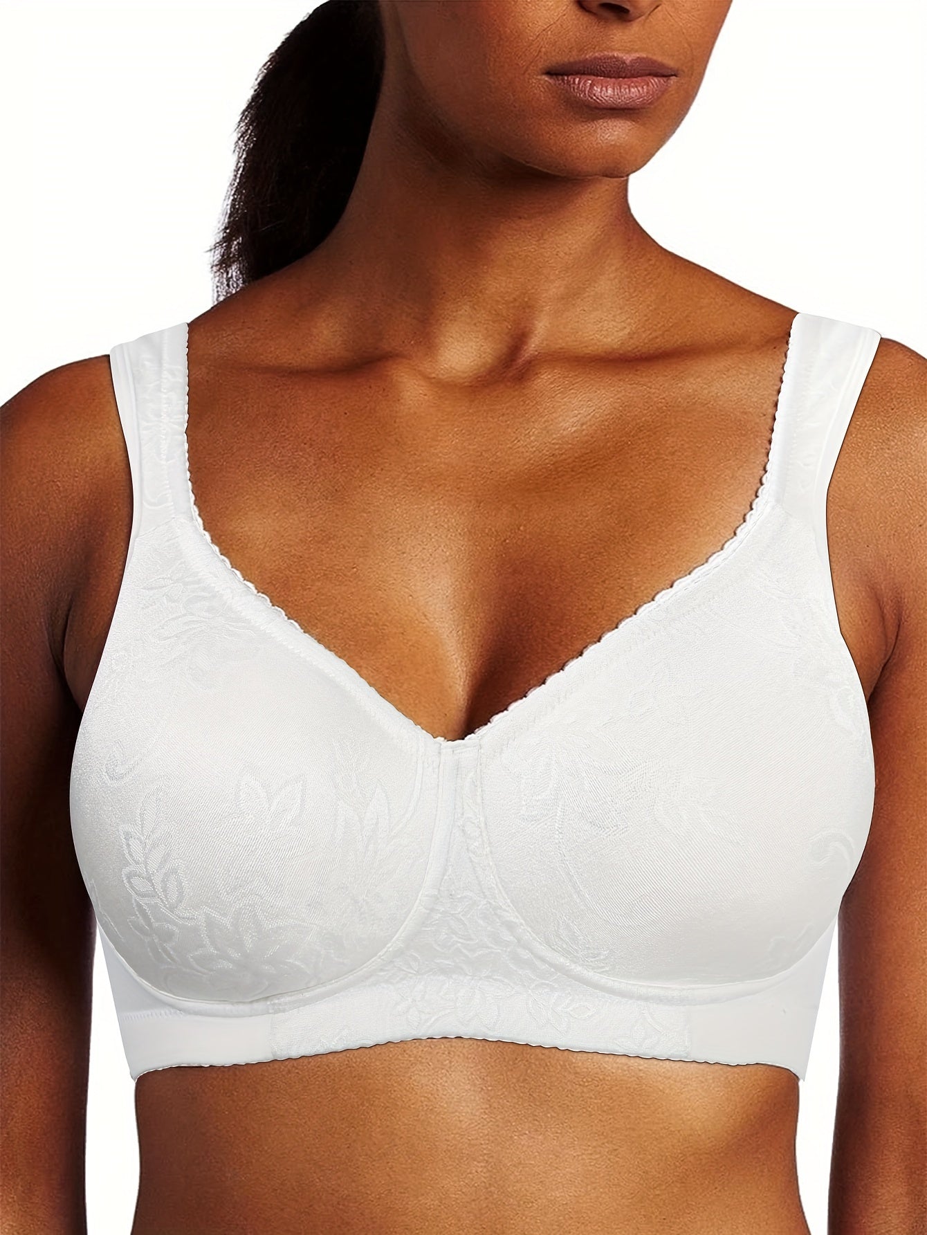 Comfy & Breathable Wireless Bra Full Coverage Women's Lingerie