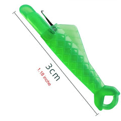 Needle Threader For Sewing Machine Easy Automatic Sewing Needle Fish Type