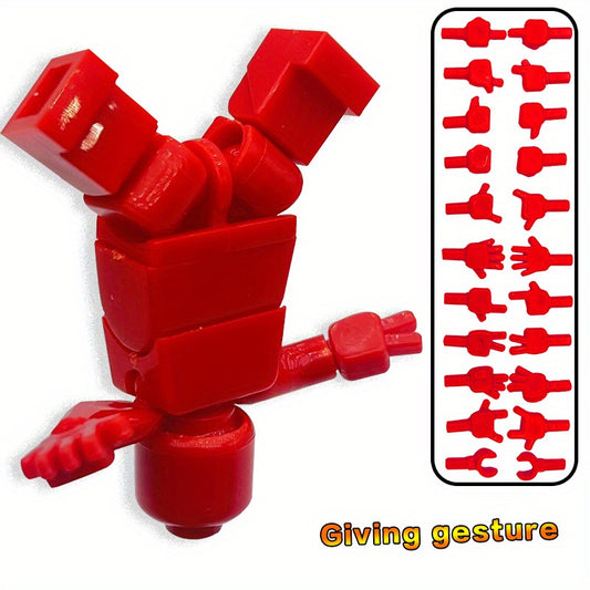 12 Joint Movable Building Block Toy for Ages 8 - Perfect Gift