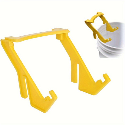 Yellow Plastic Bee Honey Bucket Rack Frame Grip Holder Beekeeping Tool