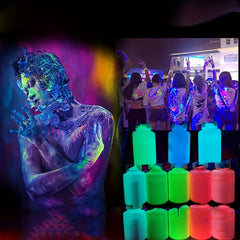 Long Lasting Fluorescent Body Paint for Parties