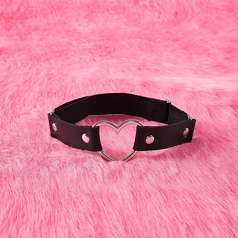 Metal Leg Harness Belt Elastic Thigh Garters