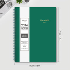 Planner Weekly Monthly Calendar Spiral12 Months From JAN To DEC