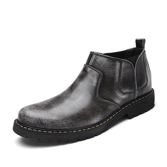Men's Chelsea Boots Casual Walking Shoes Preppy Style