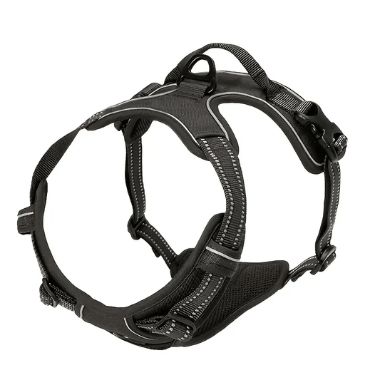 Adjustable No Pull Dog Harness with Padded Vest - Comfortable Walking Experience