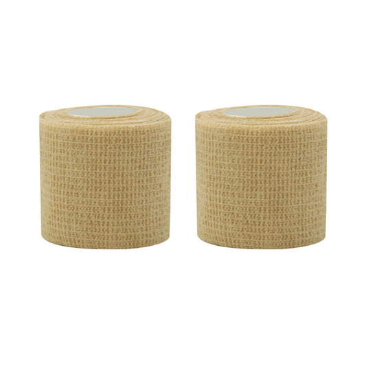 2pcs Camouflage Pet Bandages Self Adhesive Non Woven Elastic Finger Protection