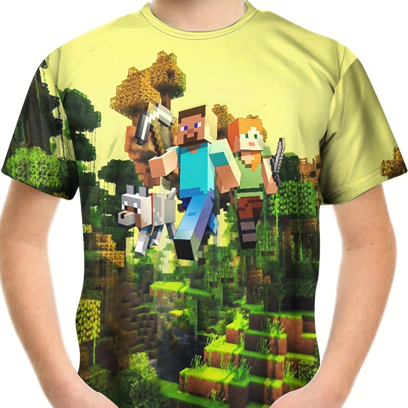 Adventure Scene Print Kids T-shirt