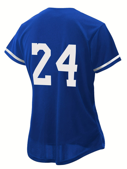 Athletic Letter Number 8 Graphic Sports T Shirt Memorial Baseball Jersey