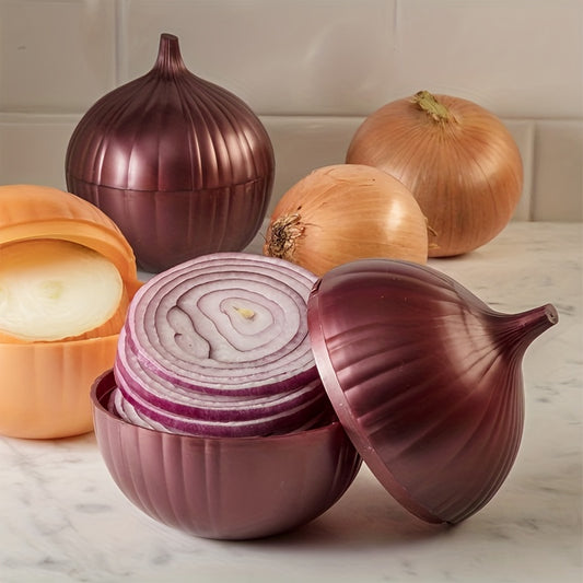 1pc Reusable Onion Storage Containers Keeps Veggies Fresh