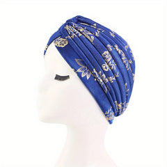 Boho Floral Head Scarf Cap Chemo Hats