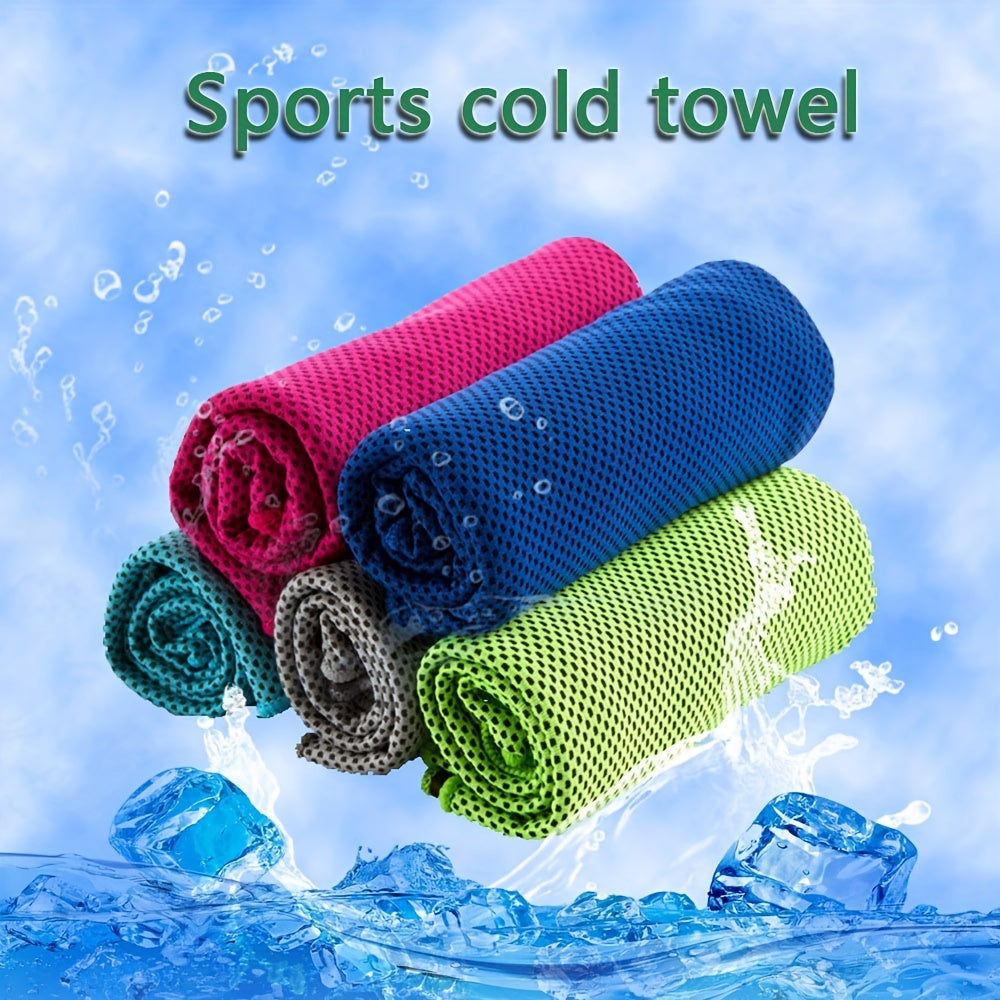 Microfiber Cooling Towel for Yoga Sports Running Fitness Exercise Camping