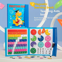 Interactive Fraction & Number Recognition Educational Toy Book