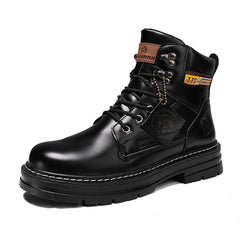 Men's High Cut Lace Boots for Winter