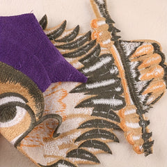 Girls Boys Teen Owl Embroidery DIY Patch for Clothes Backpack Hat