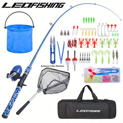 LEOFISHING Kids Fishing Pole Set for Boys Girls & Youth