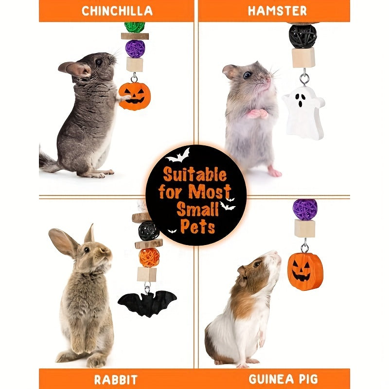 Halloween Themed Chew Toy Small Pets Guinea Pig Bunny Rat Teeth Care