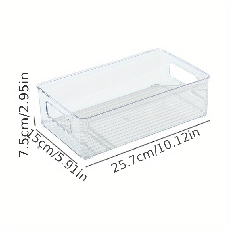 Acrylic Desktop Cosmetics Storage Box Mask Transparent Dormitory Shelf