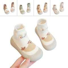 Baby Boys Slip On Sock Shoes Non Slip Indoor Outdoor All Seasons