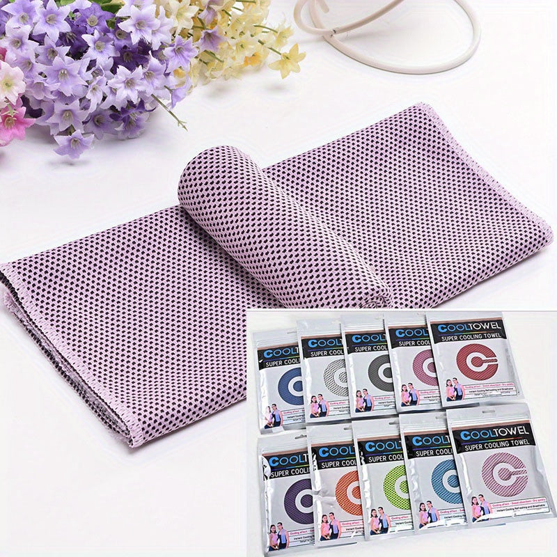 Quick Drying Cooling Sports Towel Soft Breathable Portable Gym Yoga Fitness