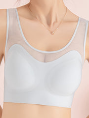 Mesh Wireless Bra Push Up Tank Women's Lingerie