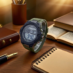 Boys' Sports Watch with Alarm Clock Luminous Timer