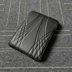 Car Armrest Box Mats Memory Foam Leather Console Covers