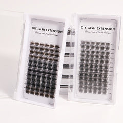 72pc Reusable Cluster Lashes 8-16mm DIY Lash Extensions