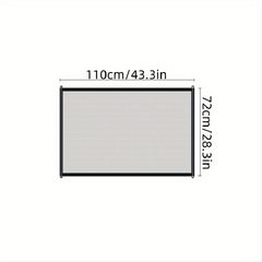 Retractable Mesh Pet Dog Gate - Indoor & Outdoor