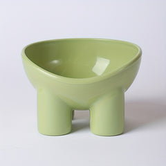 Macaron Raised Cat Bowl Anti Overturning for Cats and Small Dog