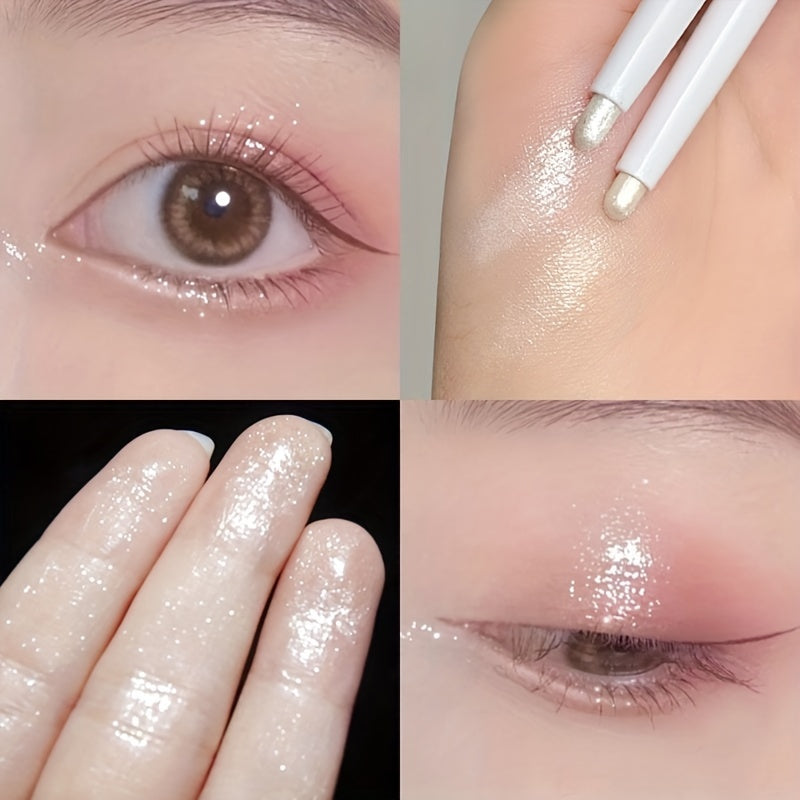 Pearly Eyeliner Pen & Champagne Highlight Stick