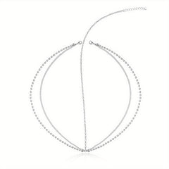 Bohemian Rhinestone Head Chain for Wedding Prom Party