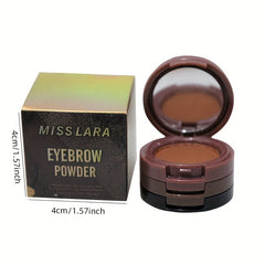 3-in-1 Eyebrow Powder Tower - Waterproof & Sweat Proof Eyebrow Makeup