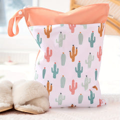 Mommy Bag Double Zipper Hanging Diaper Storage for Travel