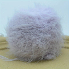 Soft Long Hair Mink Fur Hand Knitted DIY Sweater Coat Bag Doll Material Thread